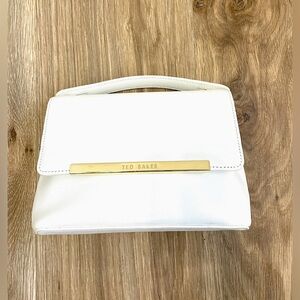Ted Baker Tophandle Bag White Like New
